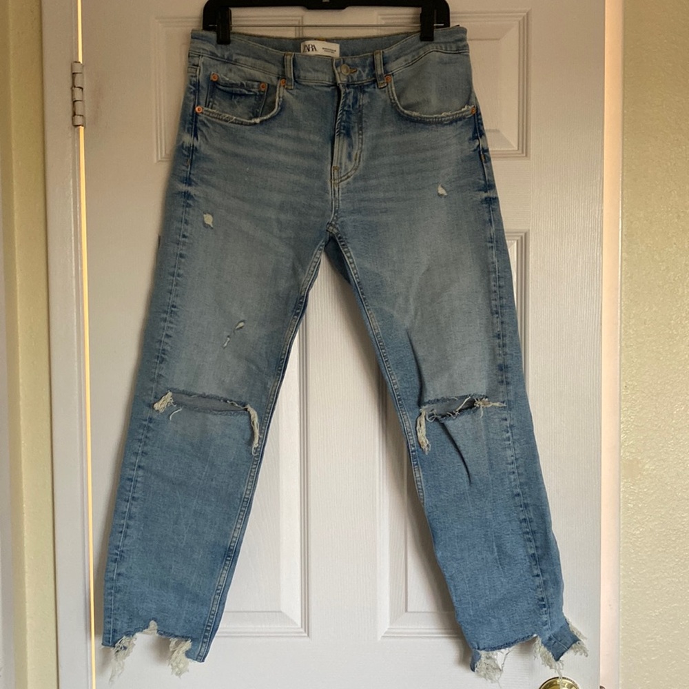 Zara straight leg jeans